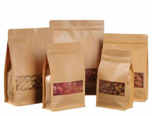 Kraft Paper Flat bottomPouch