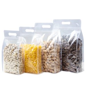Transparent Flat bottom Pouch